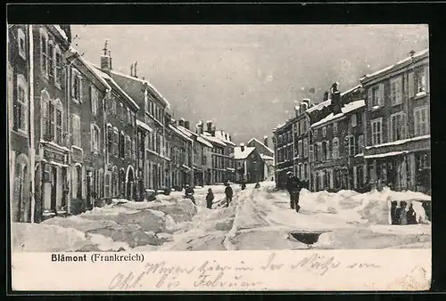 AK Blâmont, Une Rue