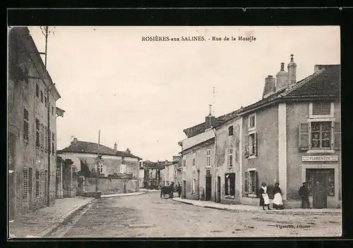AK Rosières-aux-Salines, Rue de la Moselle
