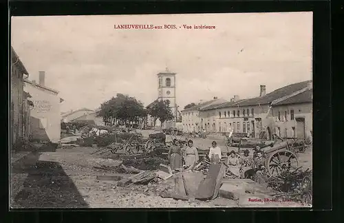 AK Laneuveville-aux-Bois, Vue intérieure