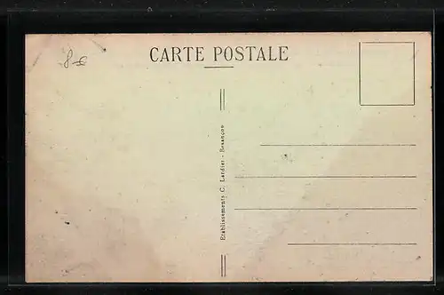 AK Neuviller-les-Badonviller, Place de l`Eglise et Rue de l`Hôtel de Ville