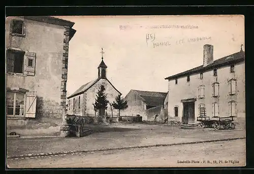 AK Lunéville, Place de l`Église