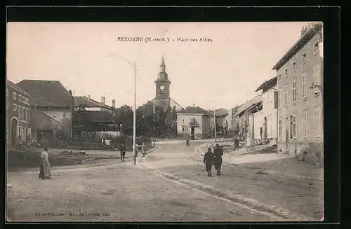 AK Pexonne, Place des Alliés