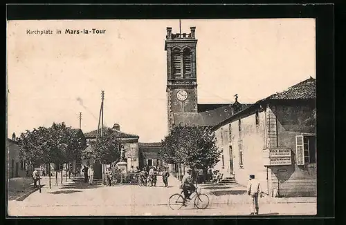 AK Mars-la-Tour, Place de l`Eglise