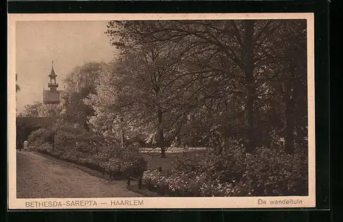 AK Haarlem, Bethesda-Sarepta, De wandeltuin