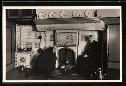 AK Blaricum /`t Gooi, Interieur boerenwoning