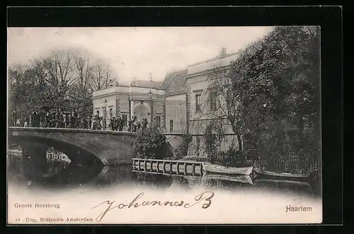 AK Haarlem, Groote Houtbrug