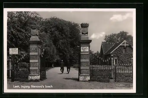 AK Leek, Ingang Nienoord`s bosch