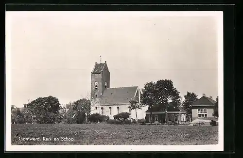 AK Garnwerd, Kerk en School