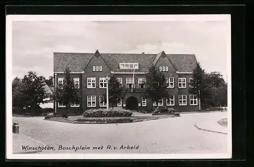 AK Winschoten, Boschplein met R. v. Arbeid