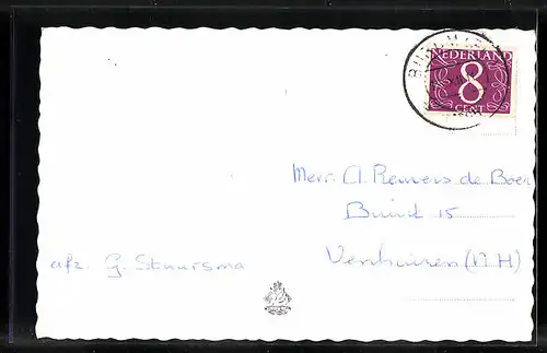 AK Warfstermolen, Strassenpartie mit Wohnhäusern