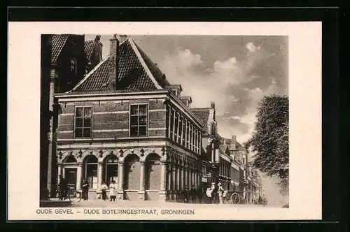 AK Groningen, Oude Boteringestraat, Oude Gevel