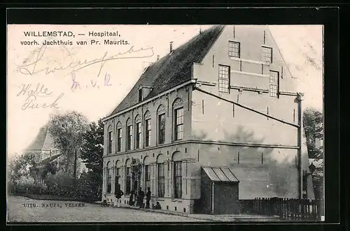 AK Willemstad, Hospitaal, voorh. Jachthuis van Pr. Maurits