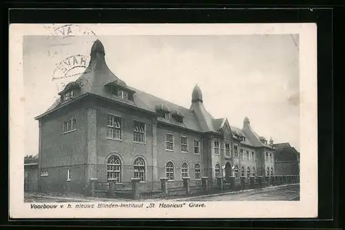 AK Grave, Voorbouw v. h. nieuwe Blinden-Instituut St. Henricus