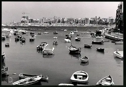 Fotografie Martin Langer, Bielefeld, Ansicht Sliema, Blick auf die Bucht mit Stadtpanorama