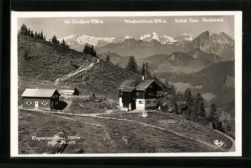 AK Wagrainer-Haus gegen Hohe Tauern