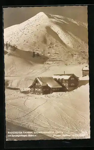 AK Südwienerhütte in den Radstädter Tauern