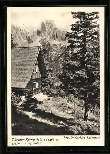 AK Theodor-Körner-Hütte gegen Bischofsmütze