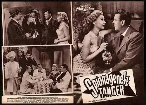 Filmprogramm IFB Nr. 2698, Spionagenetz Tanger, George Brent, Mari Aldon, Regie: Lew Anders