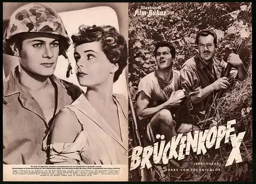 Filmprogramm IFB Nr. 2668, Brückenkopf X, Tony Curtis, Frank Lovejoy, Mary Murphy, Regie: Stuart Heisler