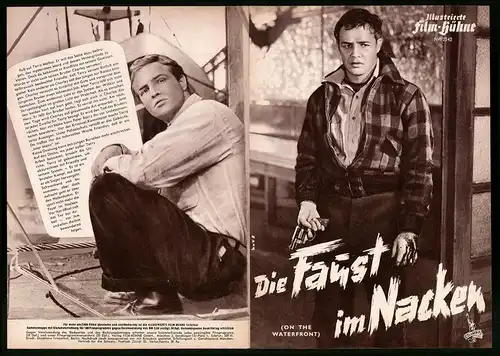 Filmprogramm IFB Nr. 2542, Die Faust im Nacken, Marlon Brandon, Karl Malden, Regie: Elia Kazan