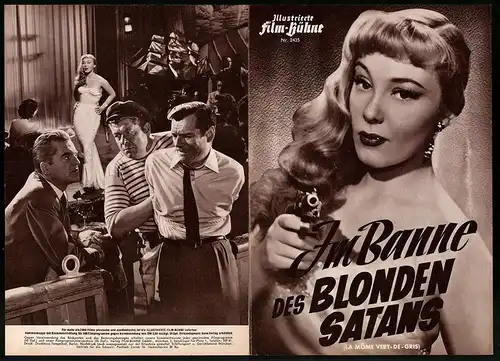 Filmprogramm IFB Nr. 2435, Im Banne des blonden Satans, Eddie Constantine, Dominique Wilms, Regie: Bernard Borderie