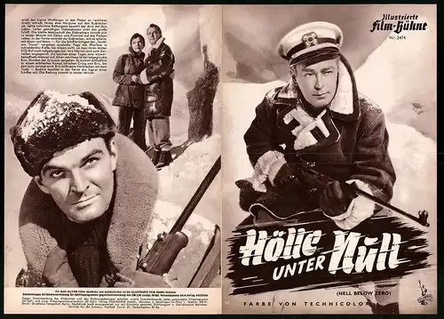 Filmprogramm IFB Nr. 2474, Hölle unter Null, Alan Ladd, Joan Tetzel, Regie: Mark Robson