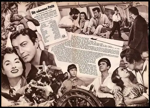 Filmprogramm IFB Nr. 2472, Die schwarze Perle, Robert Taylor, Stewart Granger, Regie: Richard Thorpe