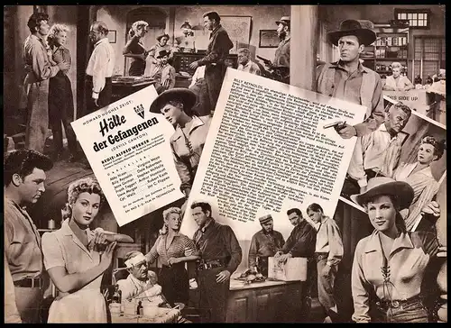 Filmprogramm IFB Nr. 2340, Hölle der Gefangenen, Virginia Mayo, Dale Robertson, Regie: Alfred Werker