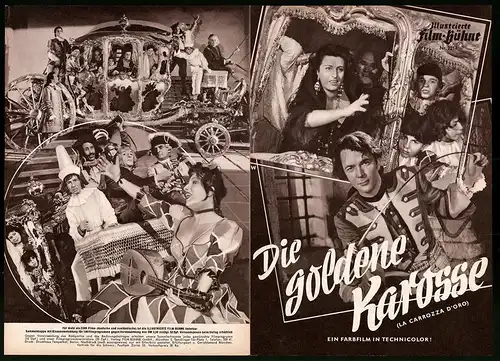 Filmprogramm IFB Nr. 2214, Die goldene Karosse, Anna Magnani, Duncan Campbell, Regie: Jean Renoir