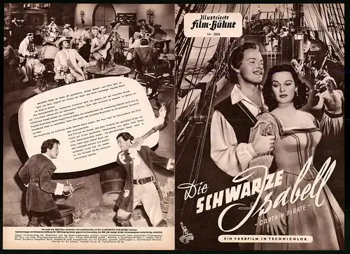 Filmprogramm IFB Nr. 2006, Die schwarze Isabell, Louis Hayward, Patricia Medina, Regie: Ralph Murphy