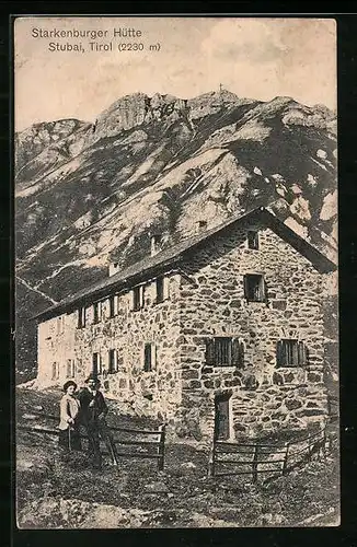 AK Starkenburger Hütte im Stubaital