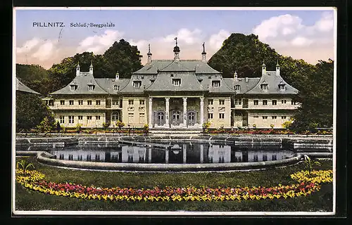 AK Pillnitz, Schloss mit Bergpalais