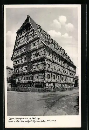 AK Geislingen /Steige, Der alte Bauhof (Heimatmuseum)