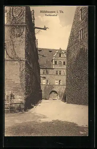 AK Mühlhausen i. Th., Rathaushof