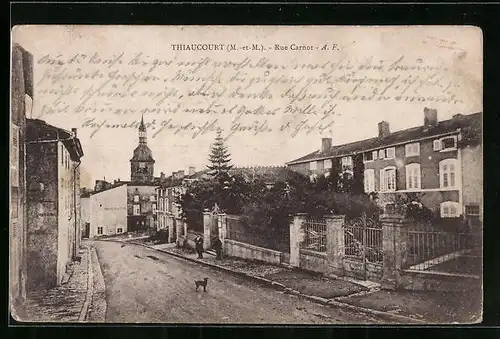 AK Thiaucourt, Rue Carnot