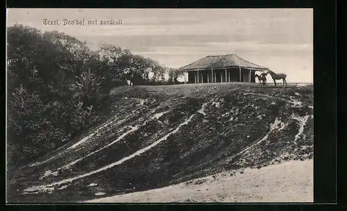 AK Texel, Doolhof met zandkuil