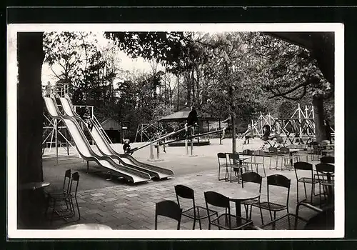AK Heemstede, Wandelbosch Groenendaal - Speeltuin