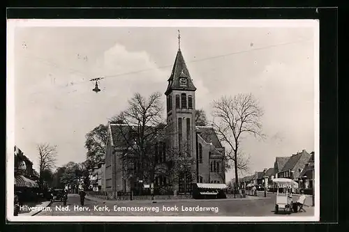 AK Hilversum, Ned. Herv. Kerk, Eemnesserweg hoek Laarderweg