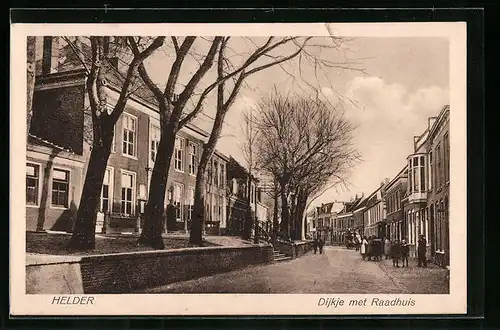 AK Helder, Dijkje met Raadhuis
