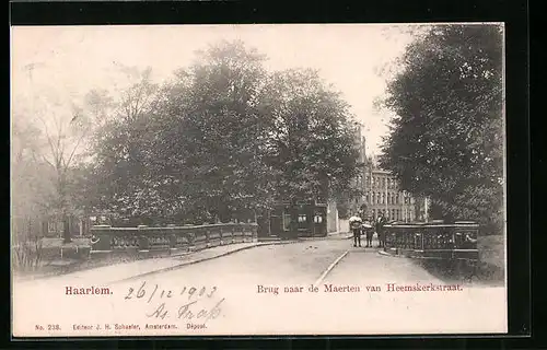 AK Haarlem, Brug naar de Maerten van Heemskerkstraat