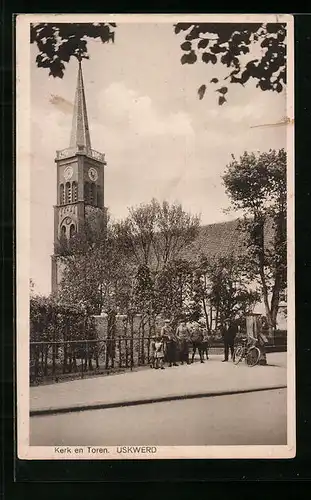 AK Uskwerd, Kerk en Toren