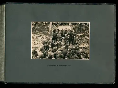 Fotoalbum mit 14 Fotografien, Ansicht Wien, IX. Kongress Internationalen Liga der Prohibitionsgegner 1928