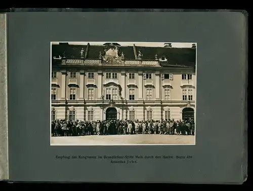 Fotoalbum mit 14 Fotografien, Ansicht Wien, IX. Kongress Internationalen Liga der Prohibitionsgegner 1928