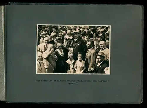 Fotoalbum mit 14 Fotografien, Ansicht Wien, IX. Kongress Internationalen Liga der Prohibitionsgegner 1928