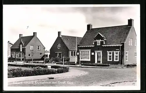 AK Aduard, Groene Kruisgebouw met Geref. Kerk