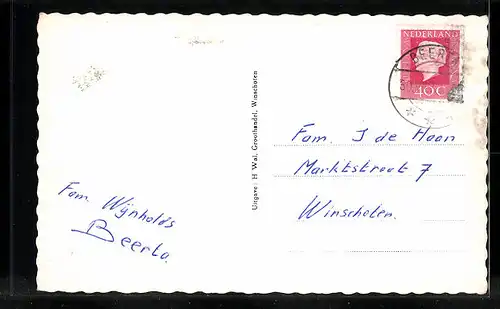 AK Beerta, Burgemeesters woning, Hoofdstraat