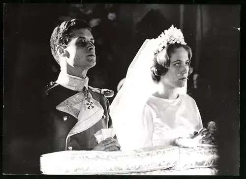Fotografie Keystone, München, Ansicht Genf, Hochzeit Don Jose Carlos Alvares de Toledo mit Vittoria Alfonsa Marone