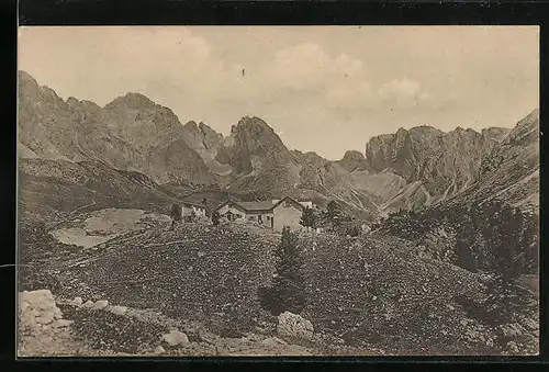 AK Regensburger-Hütte, Torkofel, Kanzeln