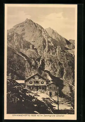 AK Grawandhütte im Zemmgrund