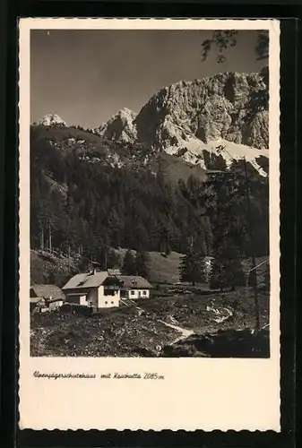 AK Alpenjägerschutzhaus mit Koschutta